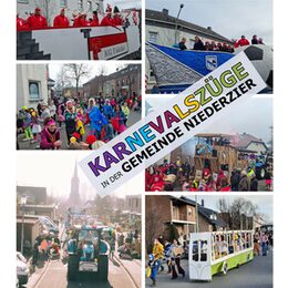 Karnevaszüge 2024 in der Gemeinde Niederzier