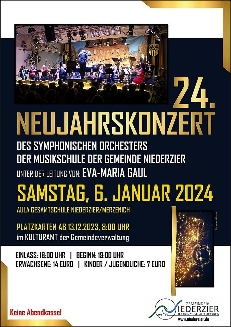 Neujahrskonzert 2024 in Niederzier