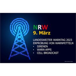 Cell Broadcast Warntag NRW