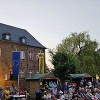 Abendstimmung auf dem Sommerkonzert 2023 in Niederzier