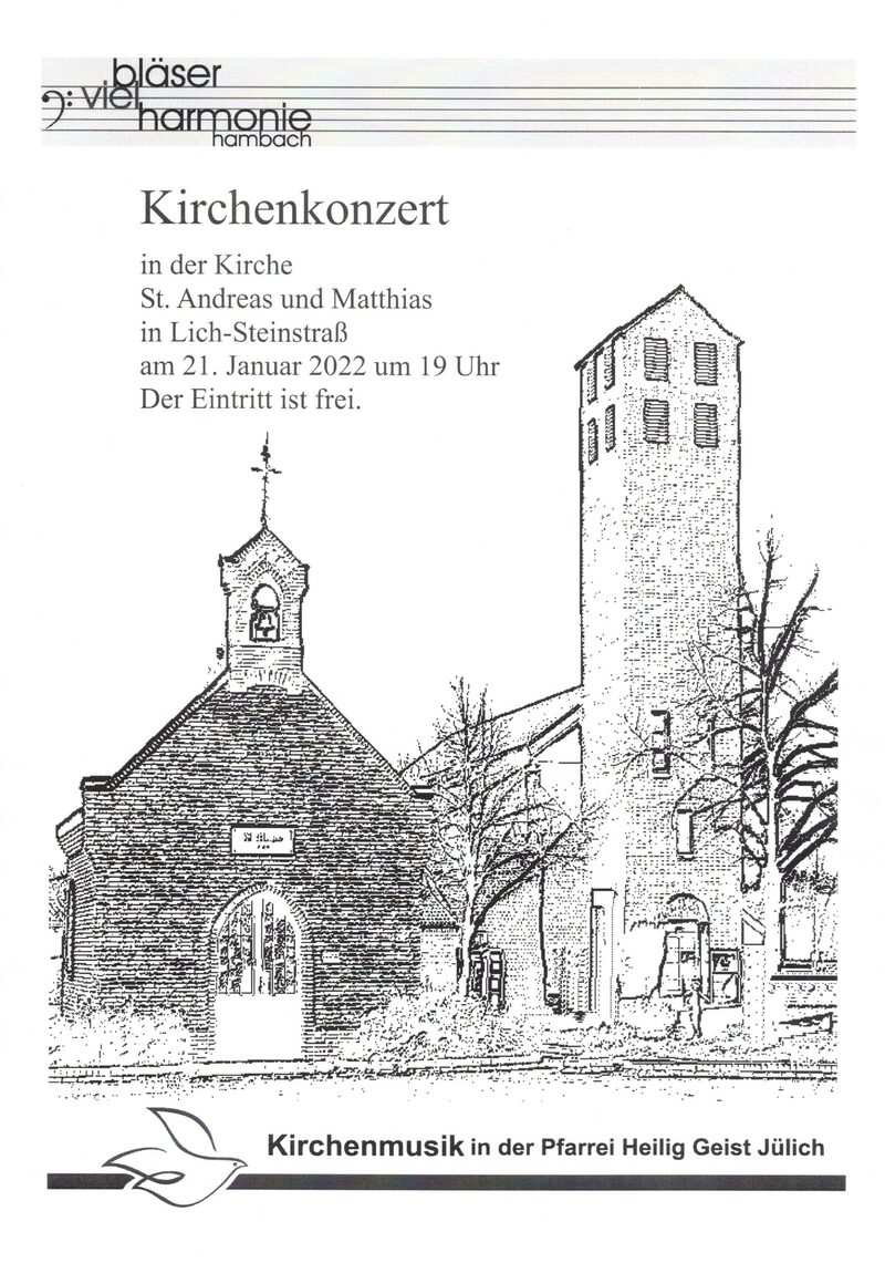 Kirchenkonzert 21.01.2022