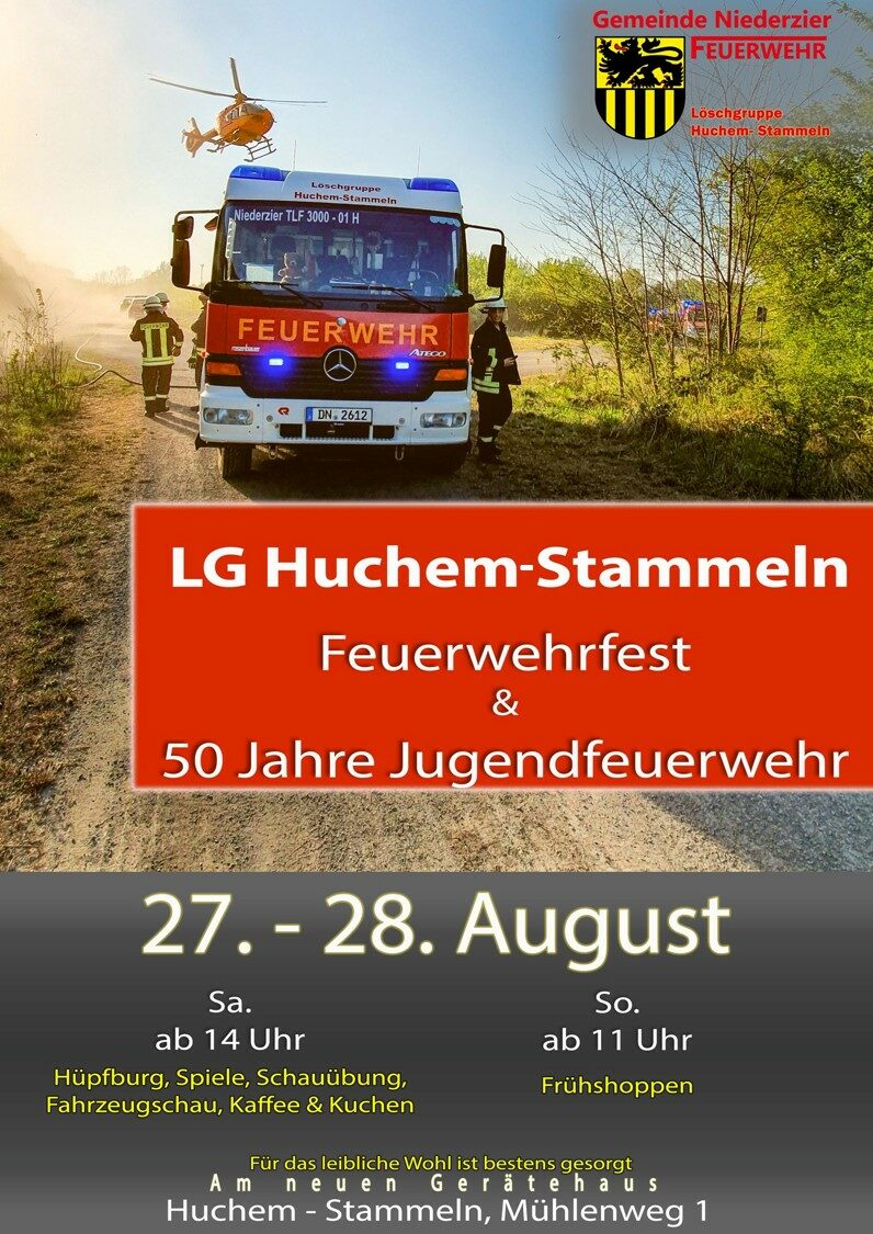 Feuerwehrfest LG Huchem-Stammeln