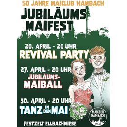 Plakat Maiclub Hambach